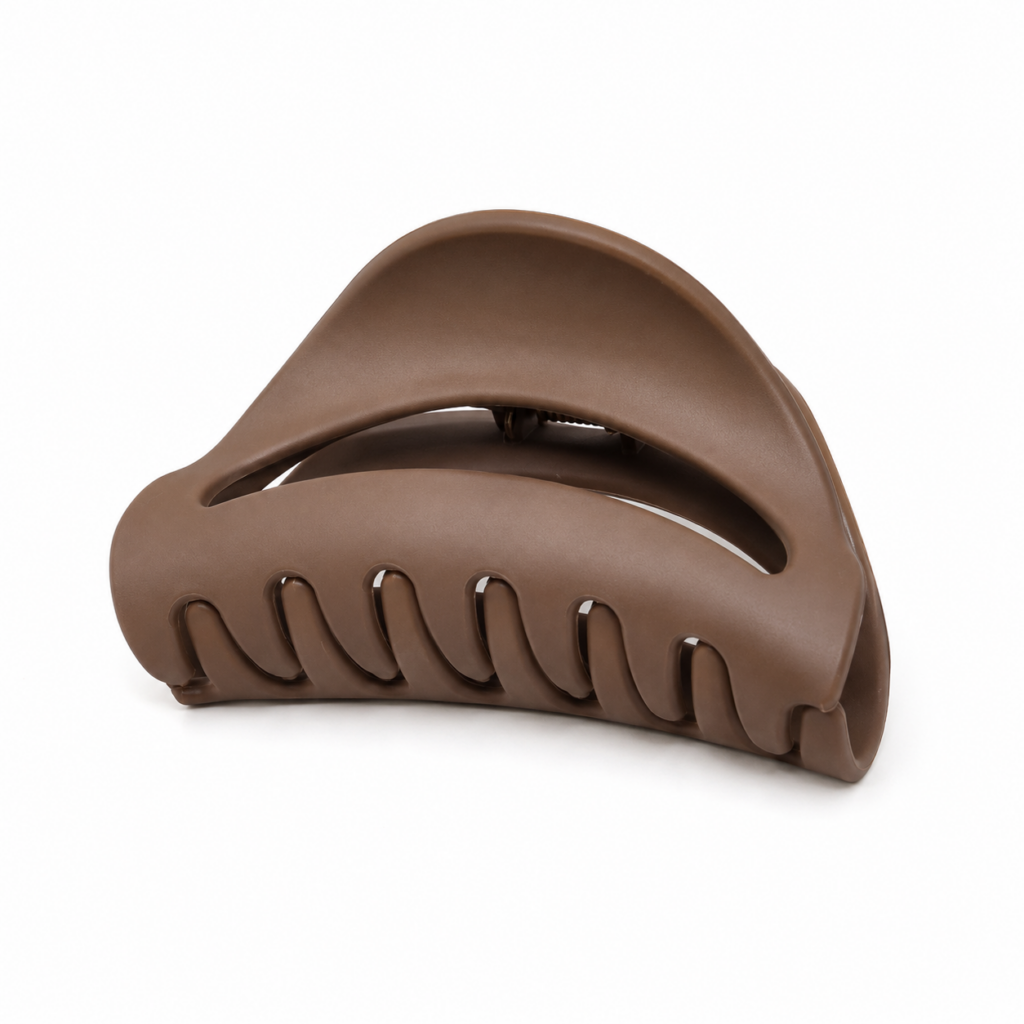 CL-001 Soft Flexible Moon Cutout Hair Claw Clip