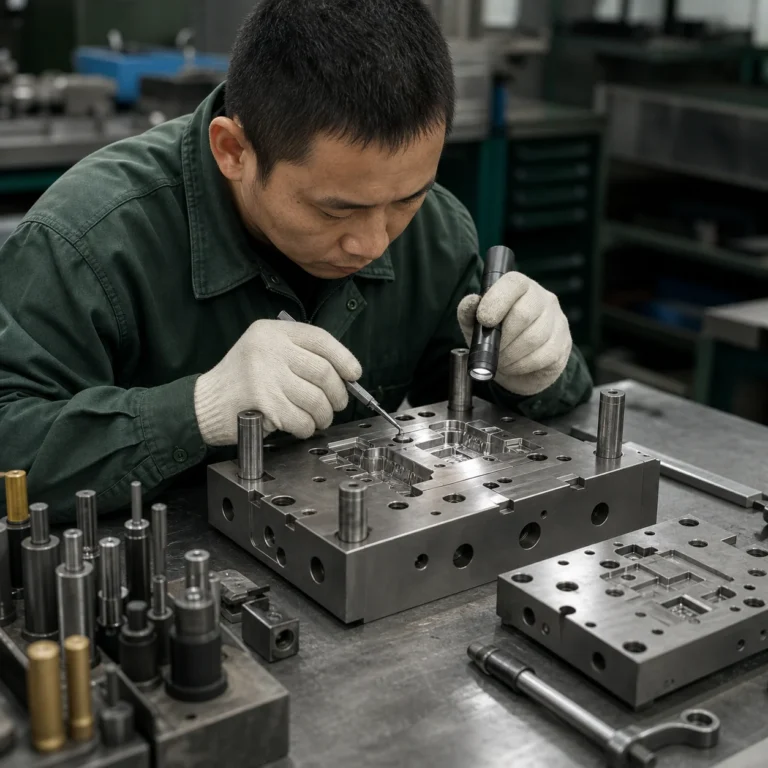 Factory mold preparation and machine operation
